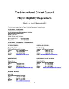 International Cricket Council / One Day International / World Cricket League / ICC World Twenty20 / Kenya national cricket team / Cricket World Cup / Sports / Cricket / Forms of cricket