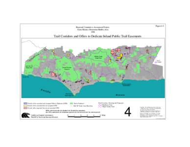 Figure 4-5  Regional Cumulative Assessment Project: Santa Monica Mountains/Malibu Area 1998