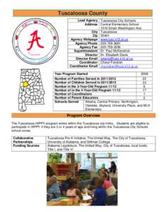 Tuscaloosa City Schools / Tuscaloosa /  Alabama / Tuscaloosa County /  Alabama / Stillman College / Tuscaloosa / Tuscaloosa Public Library / Geography of Alabama / Alabama / Tuscaloosa metropolitan area