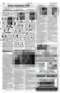 Page 36  June 20, 2013 Senior standouts: WHS