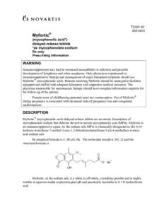 Myfortic®  T2007[removed]mycophenolic acid*)