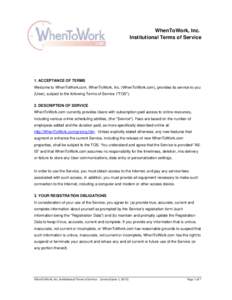 Microsoft Word - WhenToWorkInstitutionalTOS.doc
