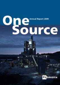 One Source Annual Report 2009 Contents Management’s review........................................ 3-15