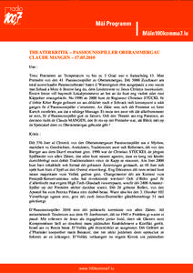 [removed]cm-KB07-Theaterkritik Passiounsspiller Oberammergau