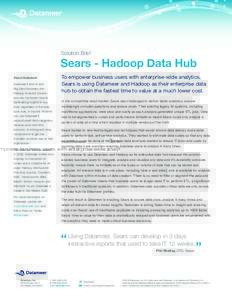 Datameer_Sears_Hadoop_DataHub