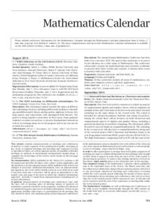 Applied mathematics / Mathematical physics / Science / Academia / Mathematics Subject Classification / Outline of mathematics / Fields of mathematics / Mathematics / Areas of mathematics