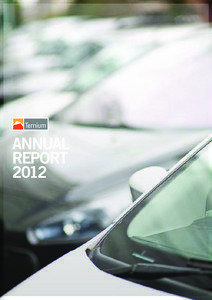 ANNUAL REPORT 2012