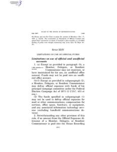 RULES OF THE HOUSE OF REPRESENTATIVES Rule XXIV § 1096  the House and not the Chair to judge the conduct of Members (Nov. 17,