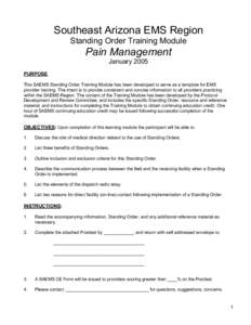 Microsoft Word - Pain Management.doc
