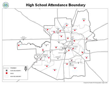High School Attendance Boundary US
