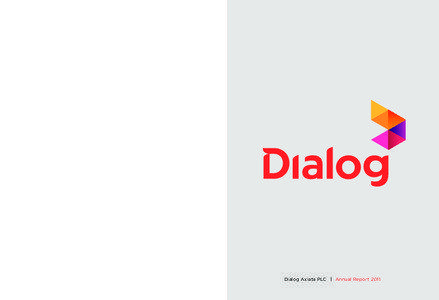 Dialog Axiata PLC  No. 475, Union Place, Colombo 02, Sri Lanka.