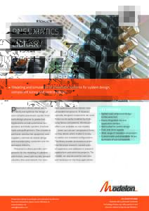 PNEUMATICS LIBRARY Modeling and simulation of pneumatic systems for system design, component sizing and control design.