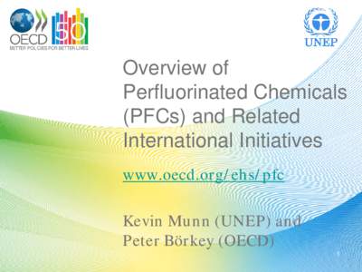 OECD Portal on Perfluorinated Chemicals