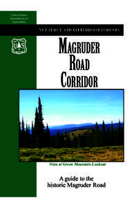 Nez Perce National Forest / Clearwater National Forest / Bitterroot National Forest / Salmon-Challis National Forest / Selway River / Selway-Bitterroot Wilderness / Frank Church—River of No Return Wilderness / Selway / Nez Perce people / Idaho / Geography of the United States / Lewis and Clark Expedition