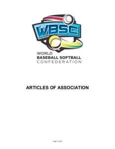 World Baseball Classic / Softball / WBSC / Games / Olympic sports / Sports / International Baseball Federation