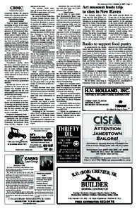 The Jamestown Press / October 4, [removed]Page 17  CRMC Continued from page 1  examining whether the property