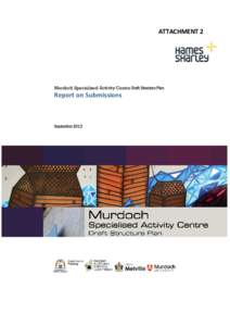 Murdoch Specialised Activity Centre Draft Structure Plan