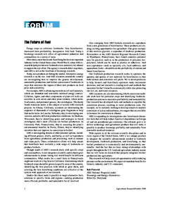 Biorefinery / Panicum virgatum / Ethanol fuel / Biorefining / Biodiesel / Bioenergy / Food vs. fuel / Louisiana State University Agricultural Center / Flora of the United States / Flora / Biofuels