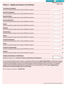 Effacer les données  Aide Protégé B une fois rempli T2203 – 2014