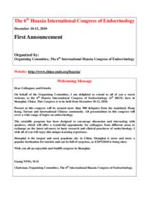 Microsoft Word - 1st Announcement2