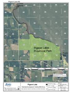 Restricted Development Activity Pigeon Lake Map 2