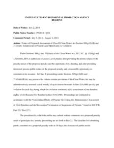 2014 CWA Public Notices - Cascade[removed]