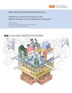 Open Identity Exchange (OIX) Response to: “Models for a Governance Structure for the National Strategy for Trusted Identities in Cyberspace” Notice of Inquiry National Institute of Standards and Technology [Docket No
