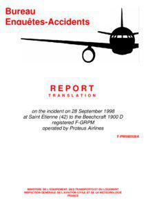 Foreign object damage / Transport / Autofeather / Beechcraft / Aviation