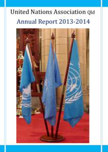 United Nations Association Qld Annual Report United Nations Association of Australia, QLD  UNITED NATIONS CHARTER