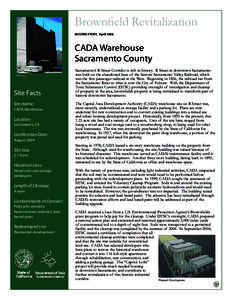 CADA Warehouse Success Story