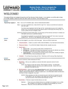 TEMPLATE Student Guide (Read-Only)