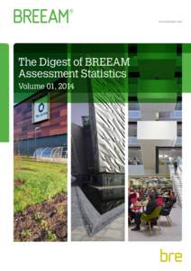 www.breeam.com  The Digest of BREEAM Assessment Statistics Volume 01, 2014