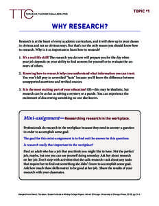 Question / Epistemology / SAT / Citation / Knowledge / Information / Linguistics / Kate L. Turabian / Data collection / A Manual for Writers of Research Papers /  Theses /  and Dissertations