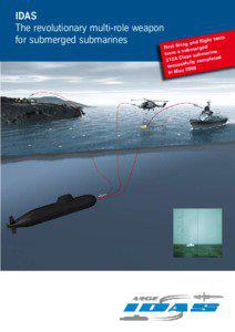 IDAS The revolutionary multi-role weapon for submerged submarines
