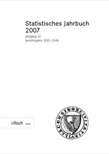 Statistisches Jahrbuch 2007 Jahrgang 24