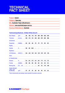 Materials / Soil physics / Papermaking / Color / Whiteness / Porosity / PH / Paper / Printing / Chemistry / Materials science