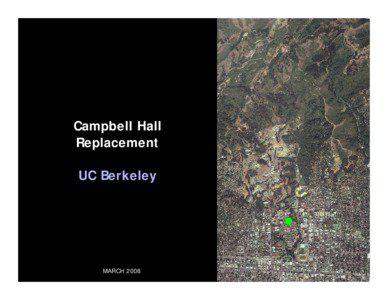 Campbell Hall Replacement UC Berkeley