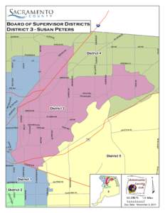 Board of Supervisor Districts District 3 - Susan Peters 80  16TH ST