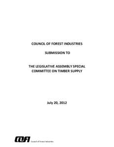 Land management / Land use / Emissions reduction / Mountain pine beetle / Reforestation / Lumber / Forest product / Forestry / Timber industry / Wood