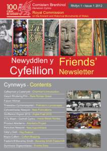 Comisiwn Brenhinol Henebion Cymru Rhifyn 1 • Issue[removed]Royal Commission