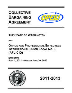 OPEIU[removed]Collective Bargaining Agreement