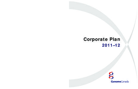 Microsoft Word - Genome Canada[removed]Corporate Plan proofread.docx