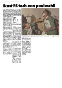 Nieuwsblad van het Noorden, 28 september 1989, blz.21  Vanonze sportredacteur Harry Hesseling Stel je In stilte heeft FC Groningen hem geknepen IKAST