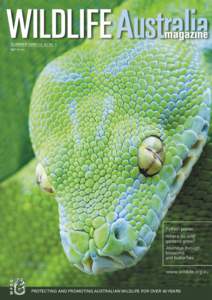 SUMMER 2006 Vol. 43 No. 4 $975 inc gst Python power Where do wild gardens grow?