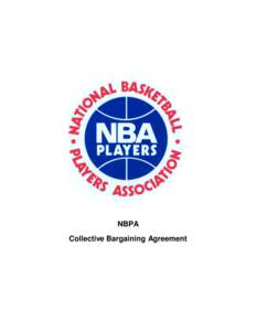 NBPA Collective Bargaining Agreement ARTICLE I  DEFINITIONS ......................................