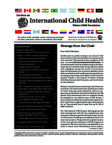 ICH Newsletter (Fall 2003)