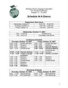 Academic term / Calendars