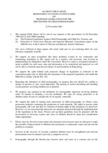 Pornography law / Pornography / Child pornography / Child erotica / Pedophilia / Obscenity / Child abuse / Legal status of Internet pornography / Pornography by region / Human sexuality / Sex and the law / Obscenity law