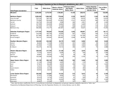 Geography of the United States / Maryland Department of Natural Resources Police / Area codes 410 /  443 /  and 667 / Southern United States / Maryland / Baltimore–Washington metropolitan area