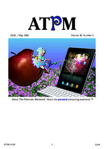 ATPM[removed]May 2010 Volume 16, Number 5